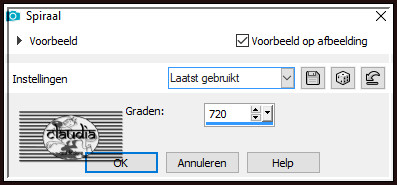 Effecten - Vervormingseffecten - Spiraal