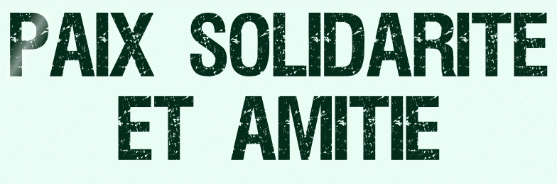 Titel Les : Paix, Solidarité et Amitié