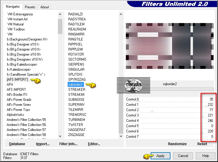 Effecten - Insteekfilters - <I.C.NET Software> - Filters Unlimited 2.0 - [AFS IMPORT] - sqborder2 