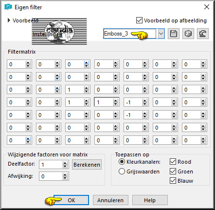Effecten - Eigen filter - Emboss_3