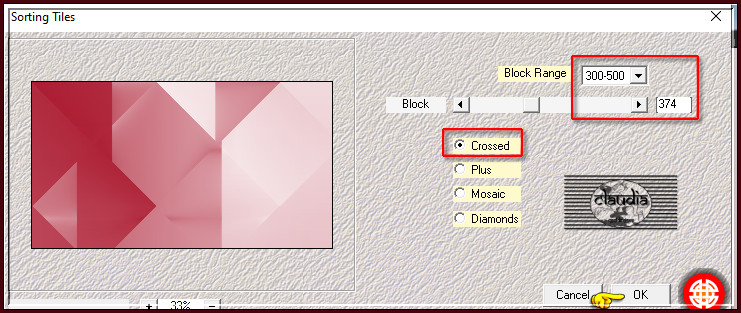 Effecten - Insteekfilters - Mehdi - Sorting Tiles