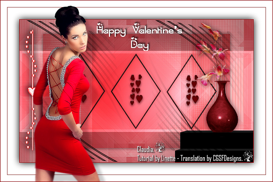 Les : Happy Valentine Day 2012 van Linette