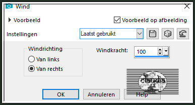 Effecten - Vervormingseffecten - Wind