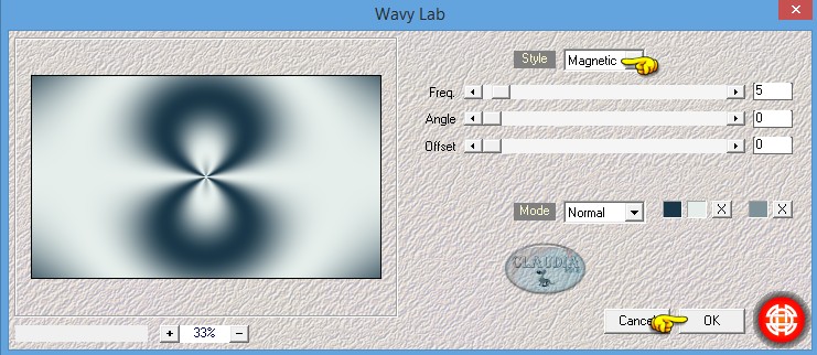 Instellingen filter Mehdi - Wavy Lab