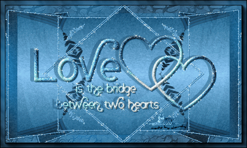 Titel : Love is the bridge between two hearts