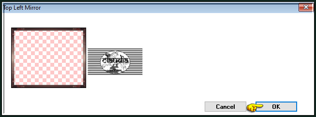 Effecten - Insteekfilters - Simple - Top Left Mirror