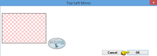 Filter : Simple - Top Left Mirror 