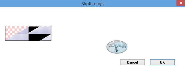 Instellingen filter VM Toolbox - Slipthrough
