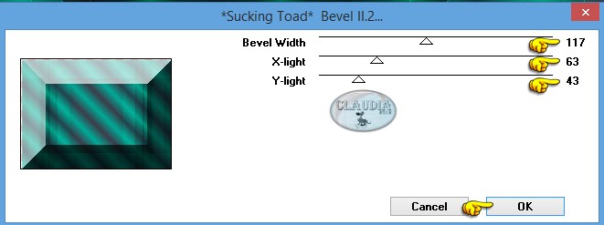 Instellingen filter Toadies - *Sucking Toad* Bevel II.2