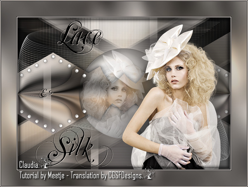 Les : Lace & Silk van Meetje