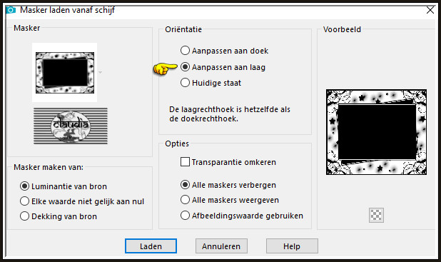 Lagen - Masker laden/opslaan - Masker laden vanaf schijf