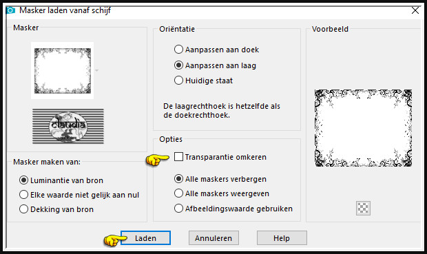 Lagen - Masker laden/opslaan - Masker laden vanaf schijf : shimmers mask 8 Image16