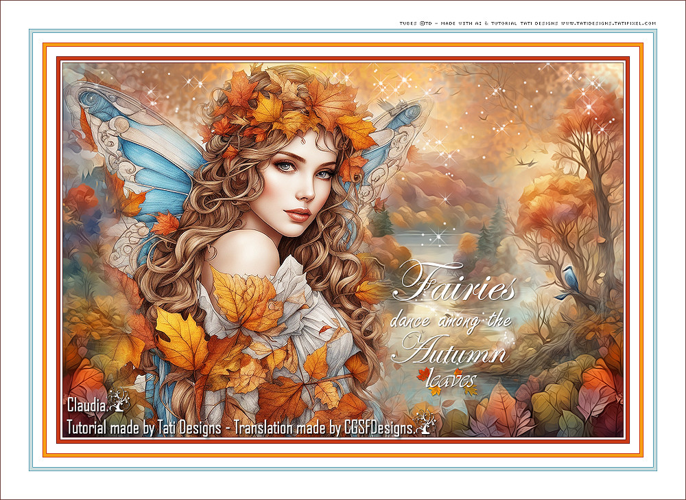 Les : Autumn Fairy van Tati Designs