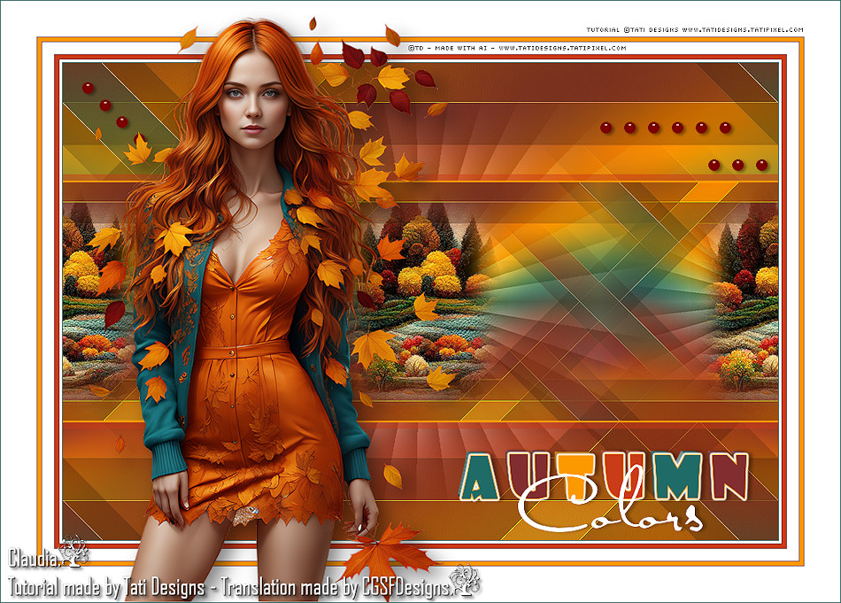 Les : Autumn Colors van Tati Designs