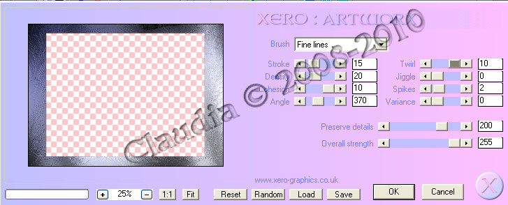 Instellingen filter Xero